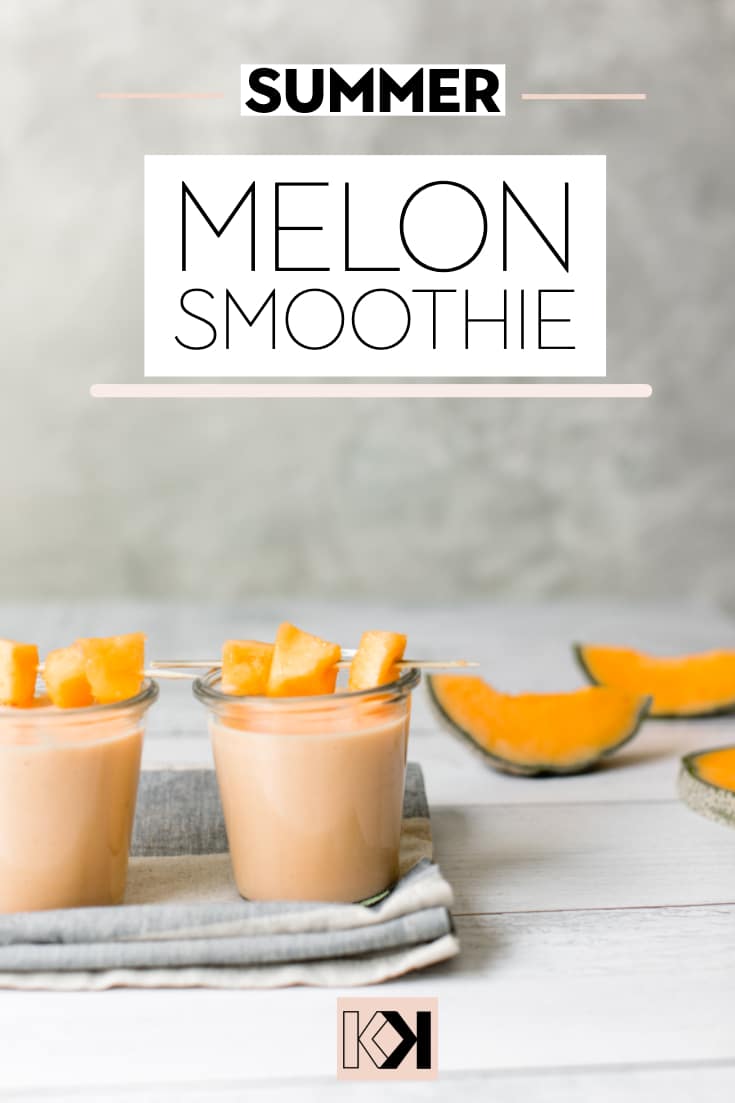 Summer Melon Smoothie Refreshing and Simple! Kroll's Korner