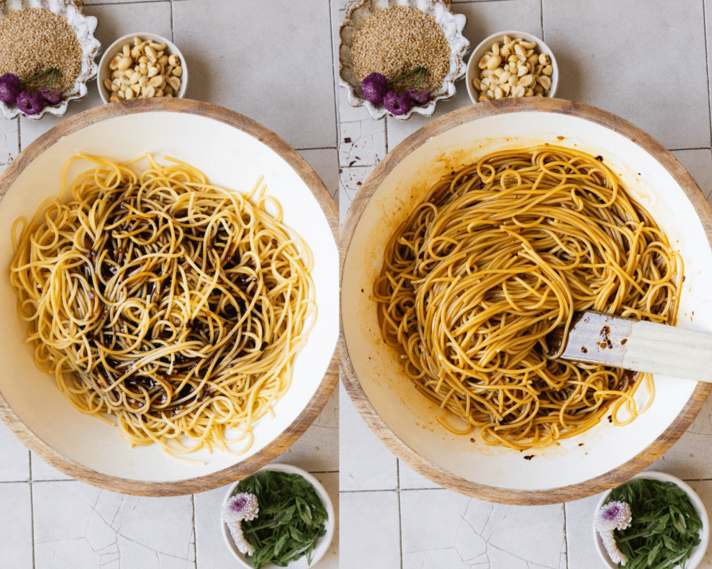 Spicy Sesame Noodles