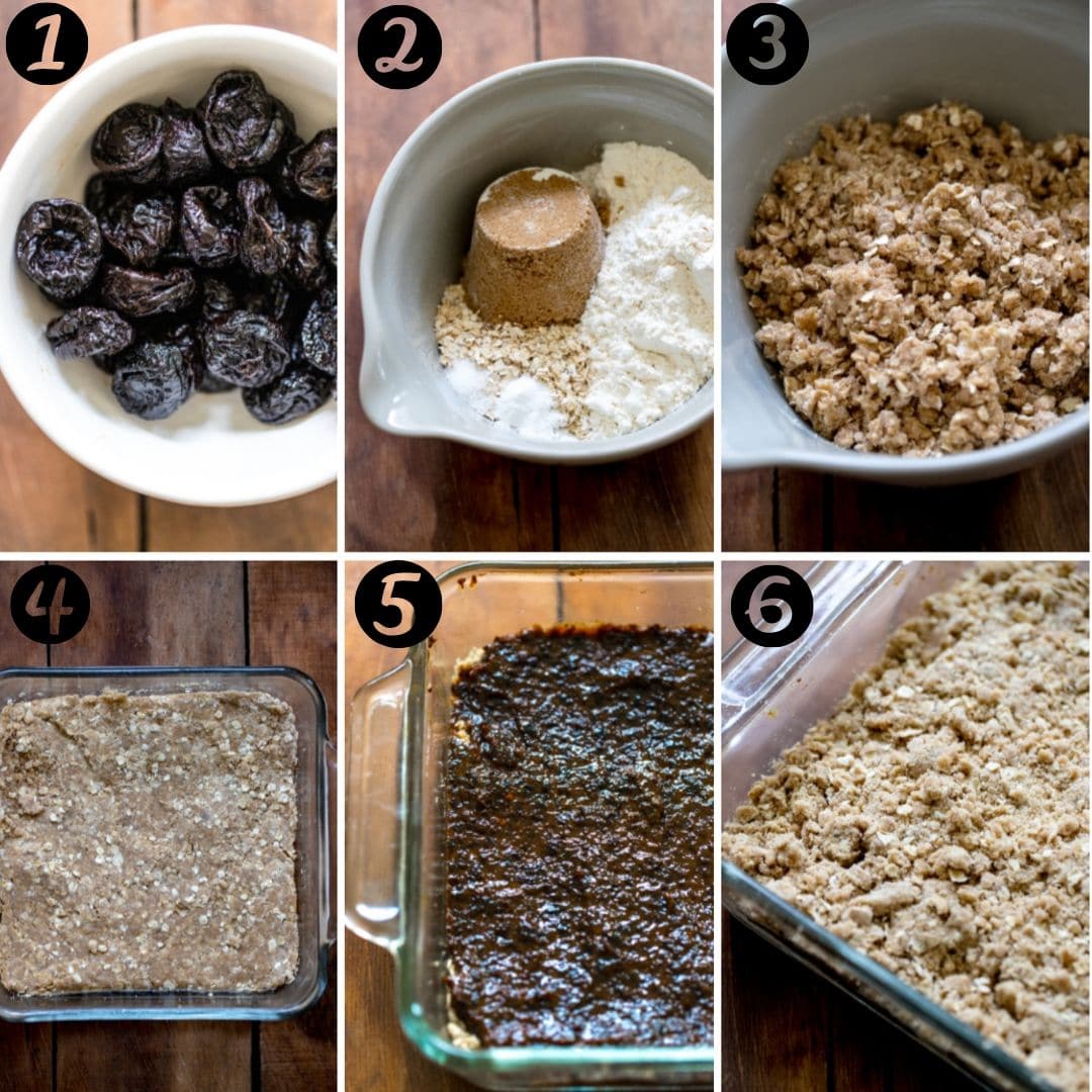 Easy California Prune Oatmeal Squares • Kroll's Korner