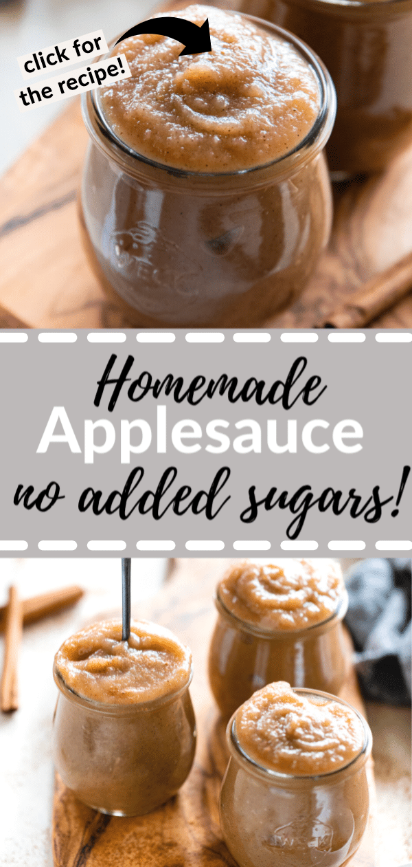 Homemade Applesauce Recipe (No Sugar Added!) Kroll's Korner