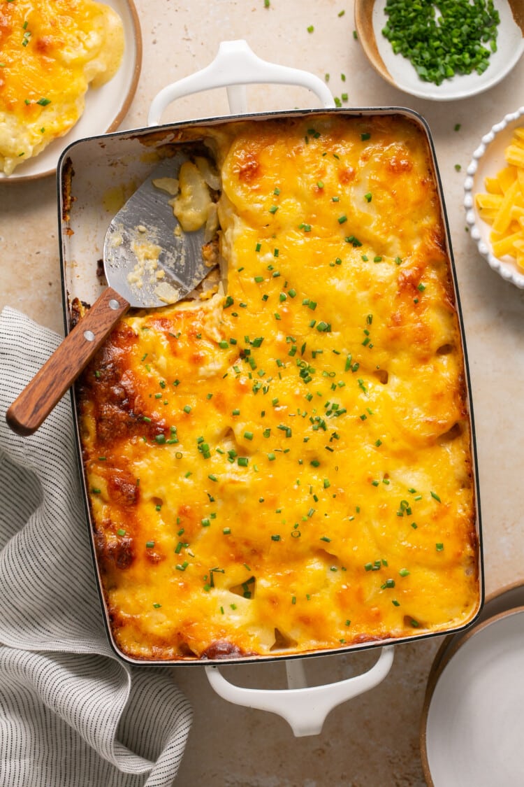 Cheesy Scalloped Potatoes • Kroll's Korner