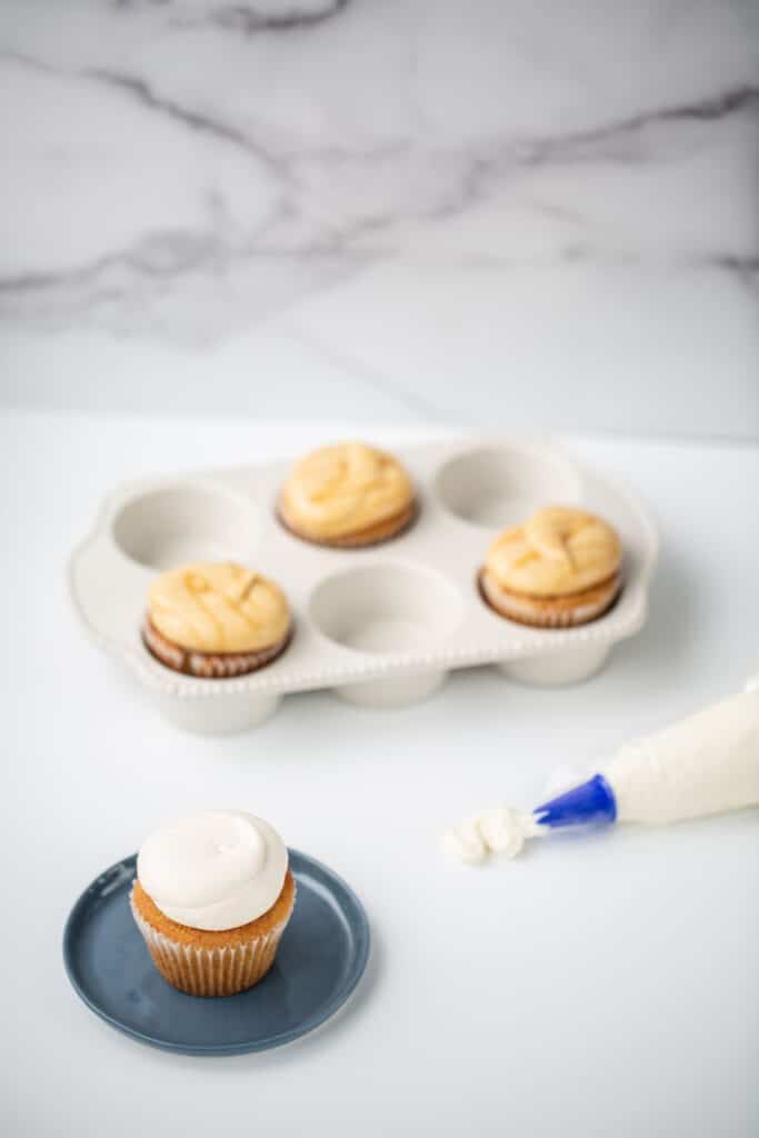 cupcakes in a cupcake tin