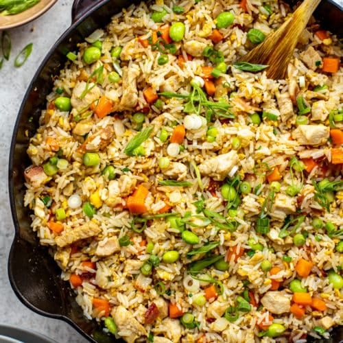 Teriyaki Chicken and Rice Skillet • Kroll's Korner