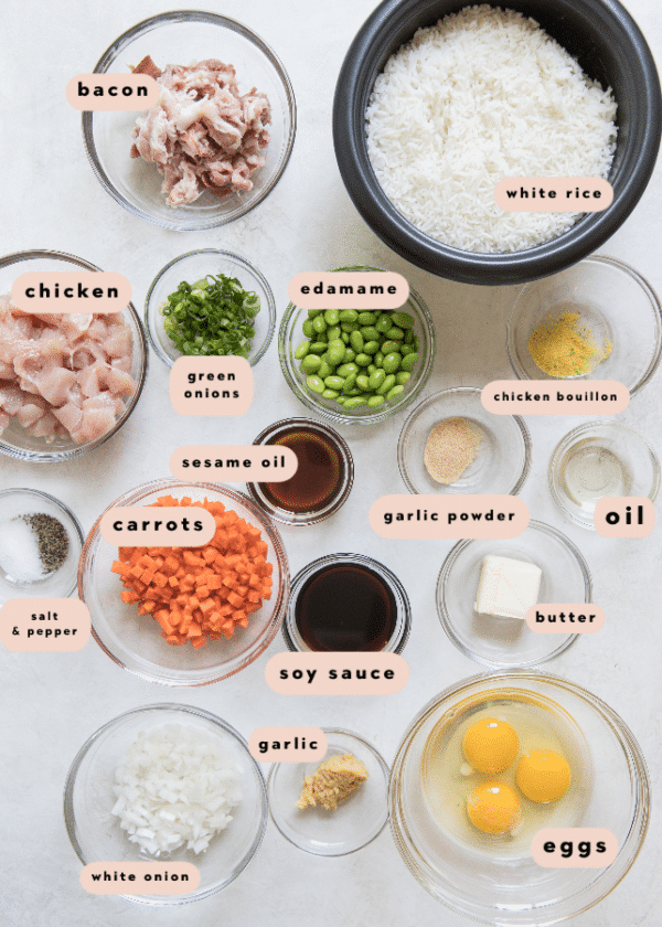 Chicken Fried Rice Ingredients List