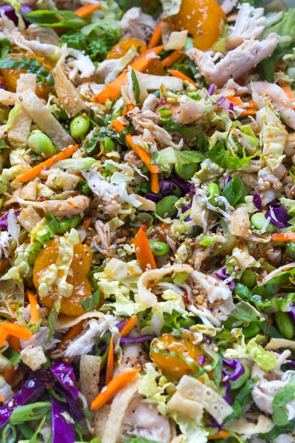 Chopped Oriental Chicken Salad (Easy and Flavorful) | Kroll's Korner