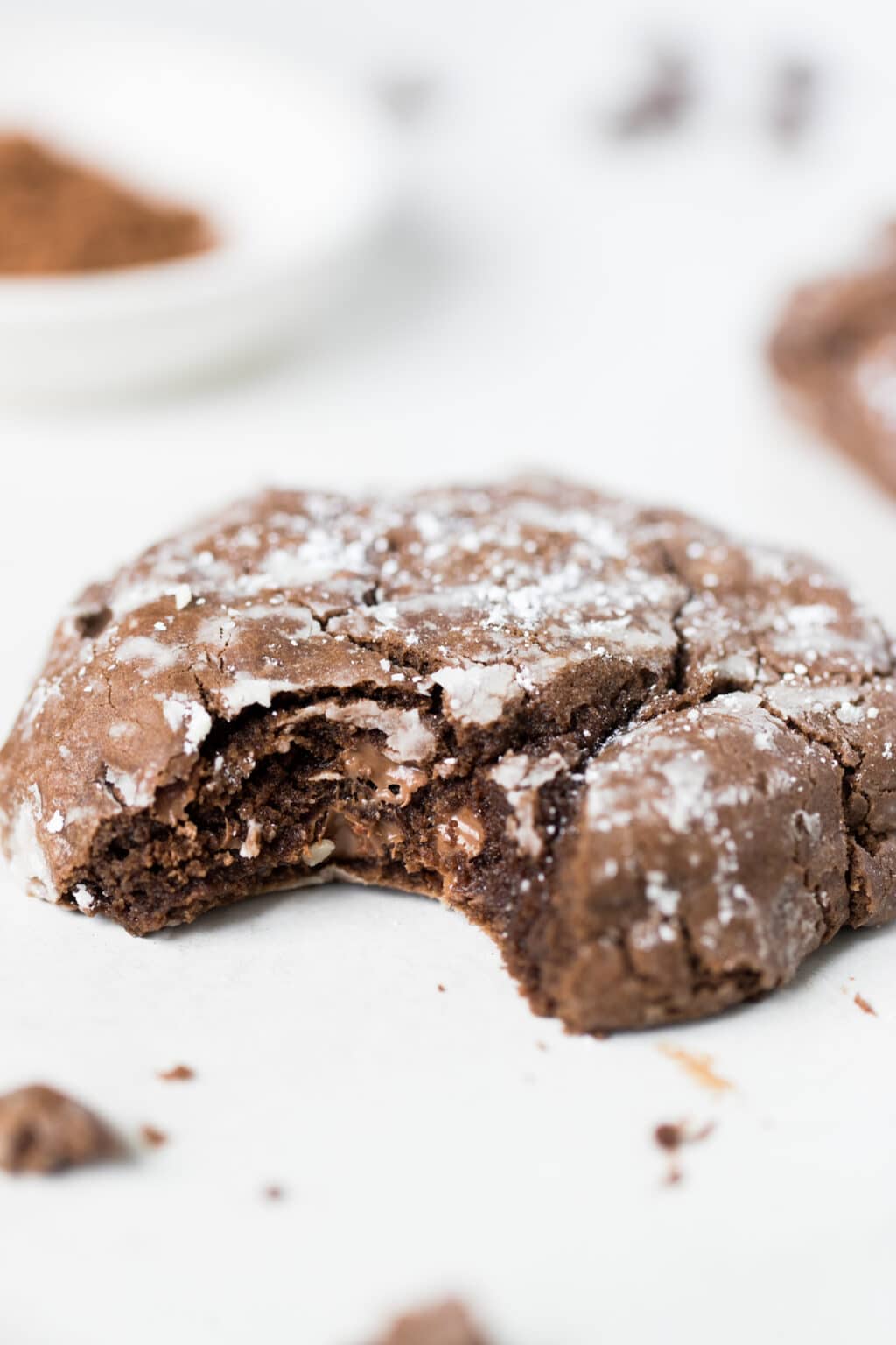 Double Chocolate Crinkle Cookie (VIDEO) • Kroll's Korner