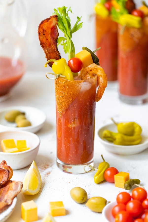 The BEST Bloody Mary Recipe (Spicy!) - The Slow Roasted Italian