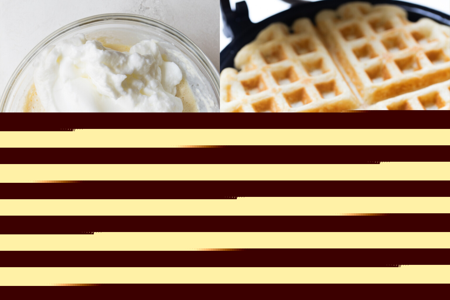 Classic Buttermilk Waffles from Scratch - Kroll's Korner