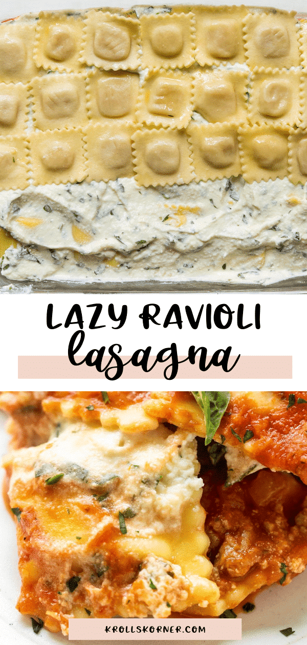 Lazy Cheese Ravioli Lasagna Recipe • (VIDEO) Kroll's Korner