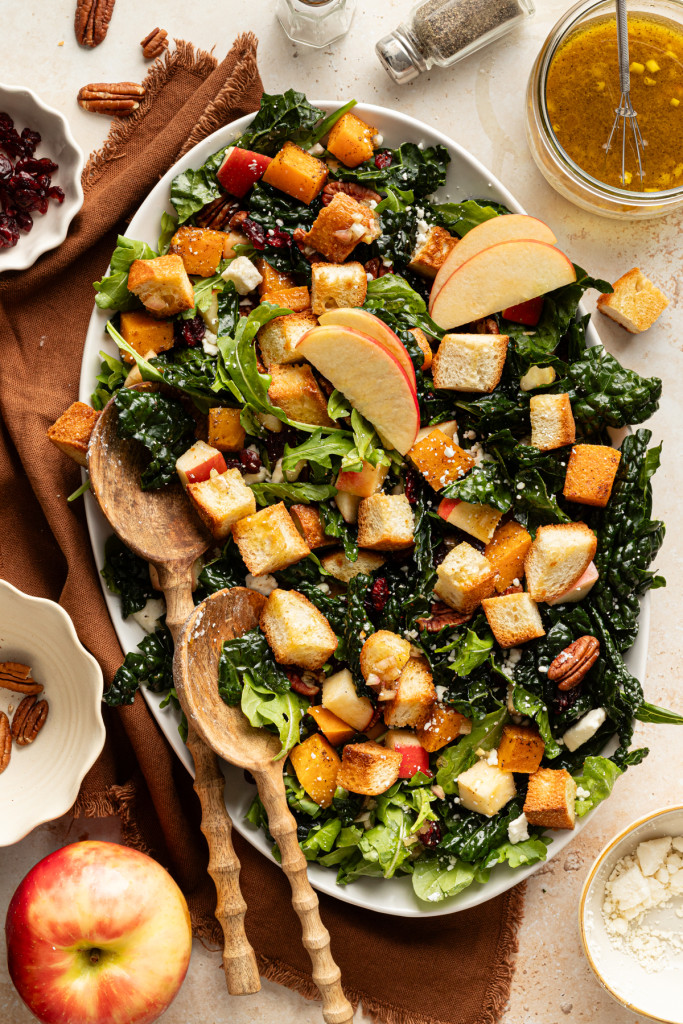 Ultimate Fall Panzanella Salad • (VIDEO)