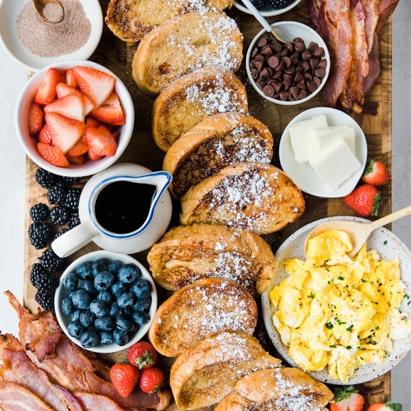 French Toast Breakfast Board • Kroll's Korner