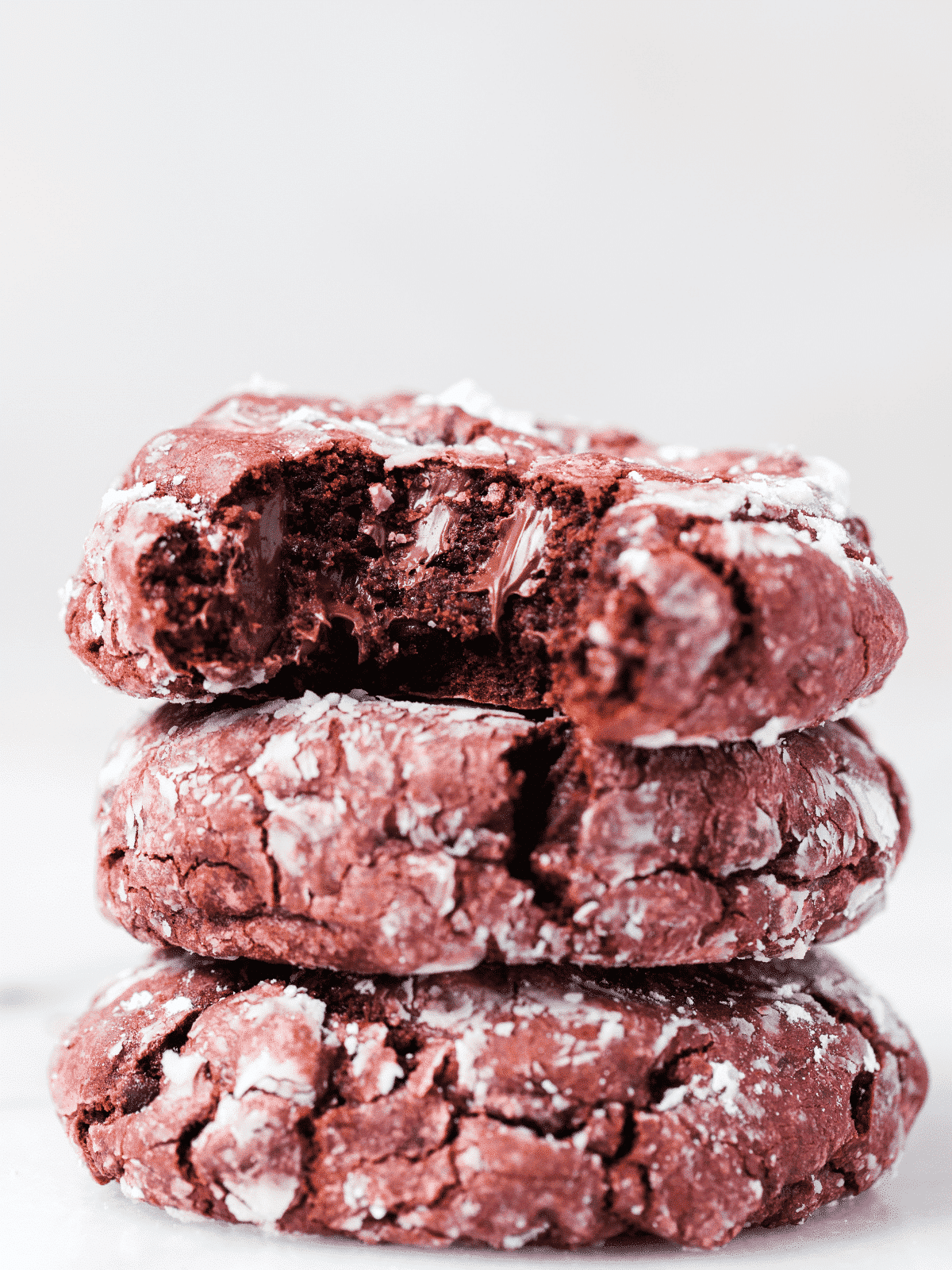Red Velvet Crinkle Cookies • Kroll's Korner