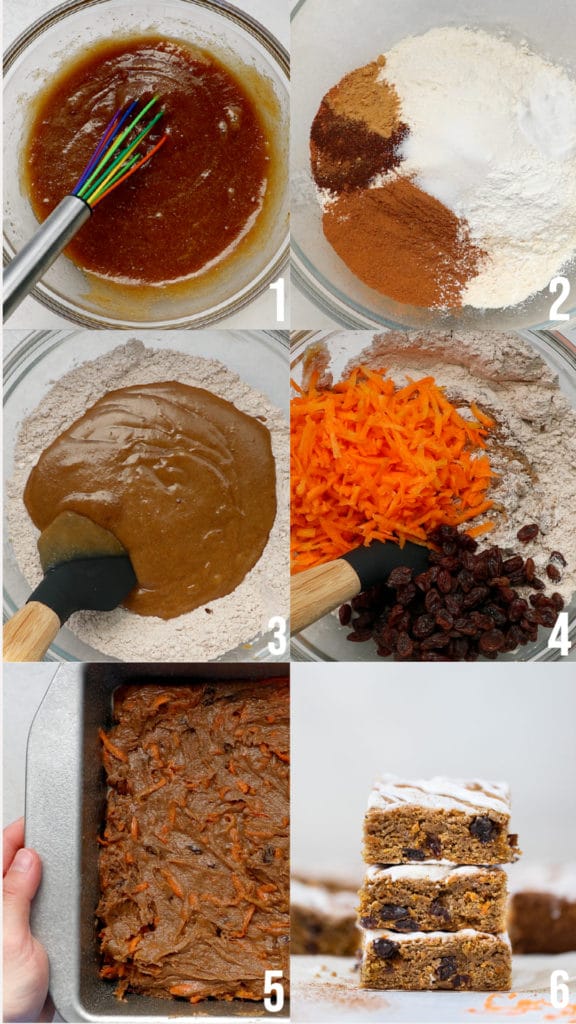 how to make carrot cake bars 