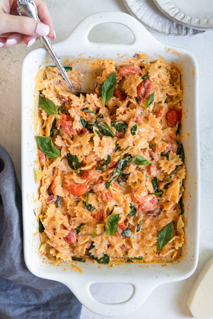 Cream Cheese Pasta Bake • (recipe with video) Kroll's Korner