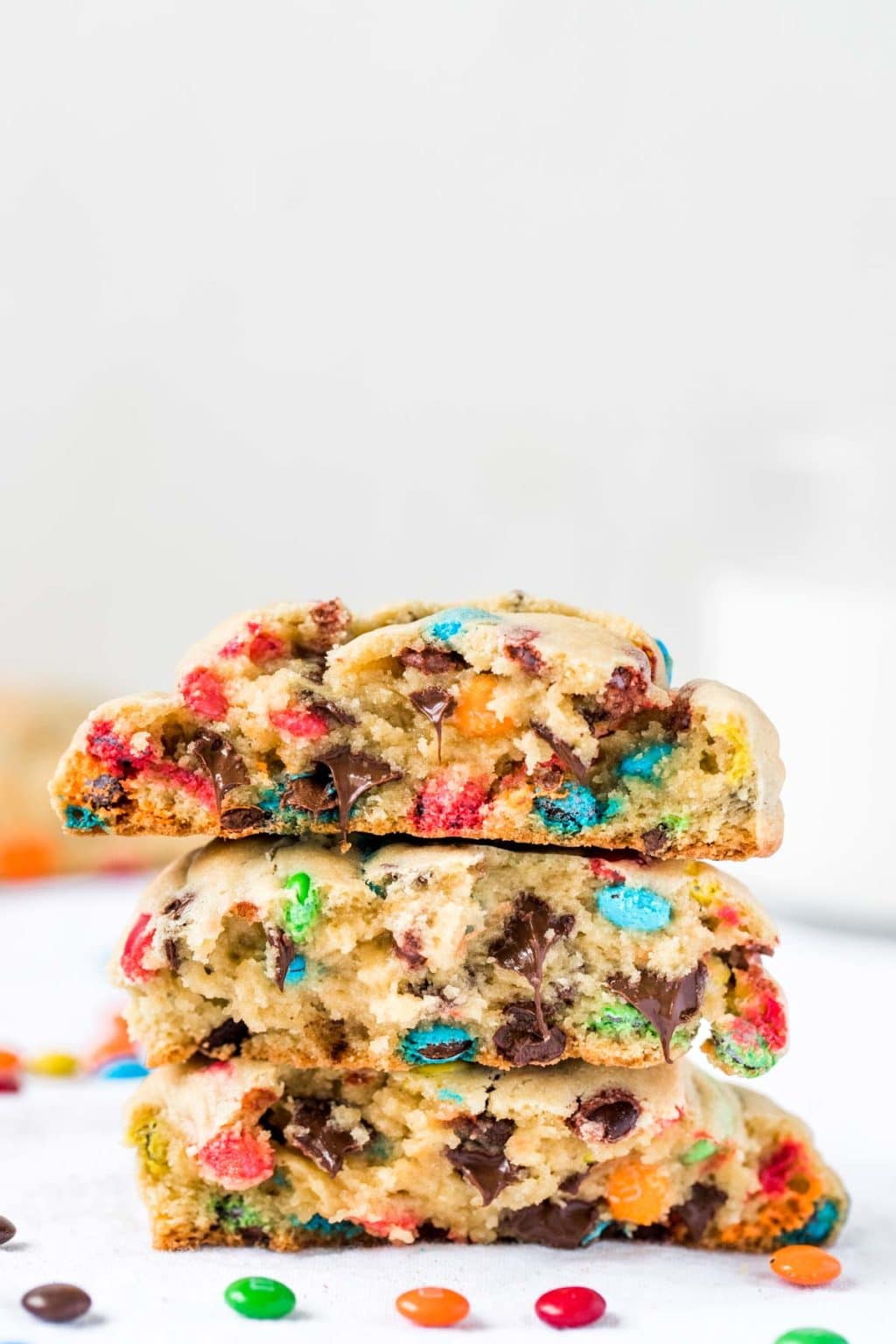 The Best Chocolate Chip M&M Cookies • Kroll's Korner
