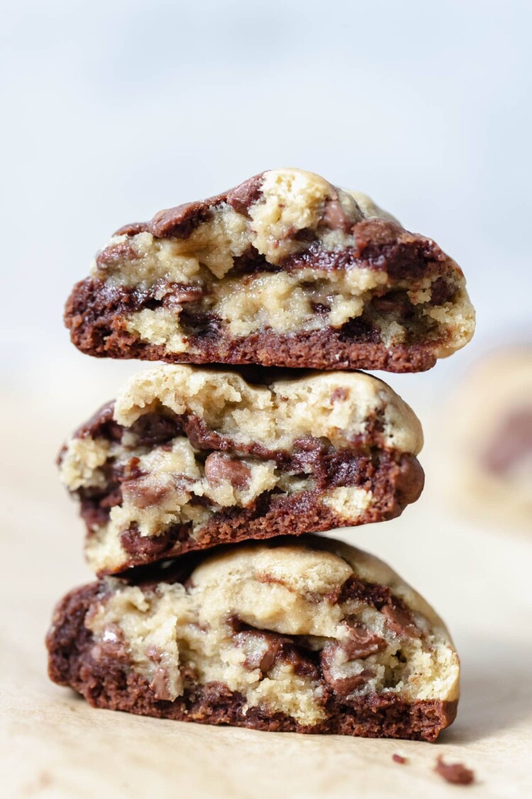 Brookies Cookies Brownie Chocolate Chip Cookie • Kroll S Korner