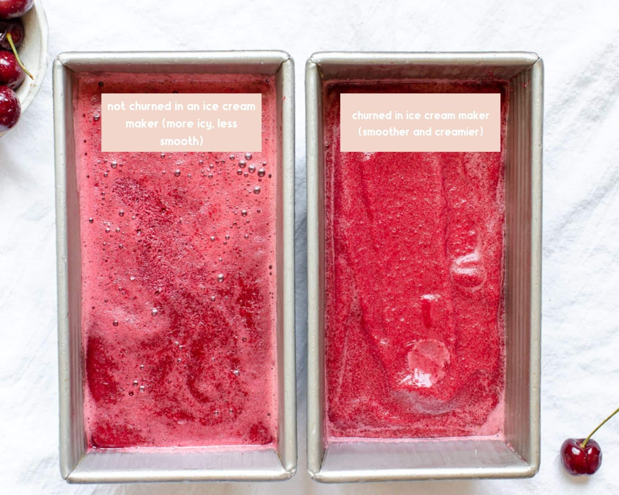 sorbet comparison side by side