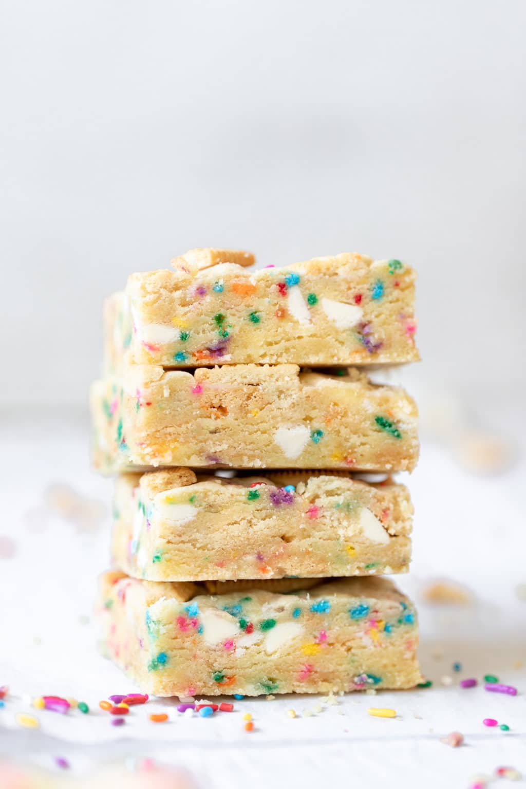 Funfetti Cookie Bars • Kroll's Korner