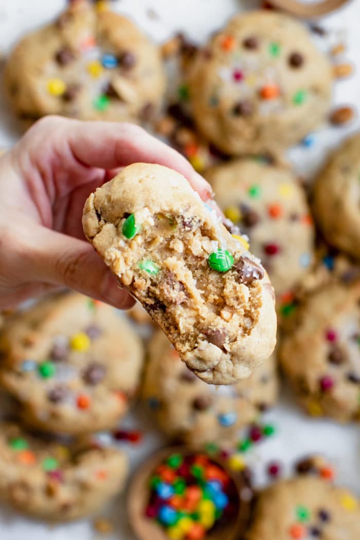 Peanut Butter Monster Cookies • Kroll's Korner