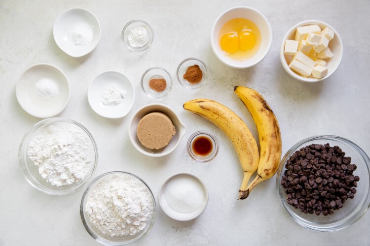 Chocolate Chip Banana Bread Cookies • Kroll's Korner