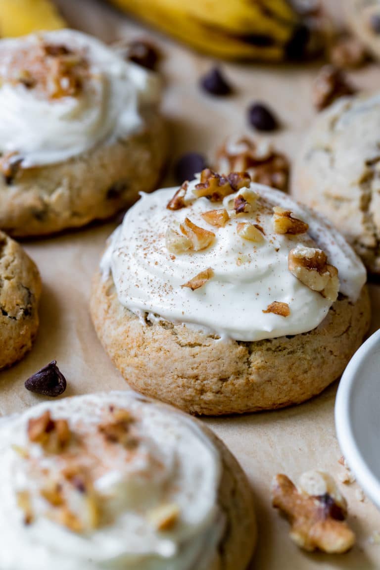 Chocolate Chip Banana Bread Cookies • Kroll's Korner