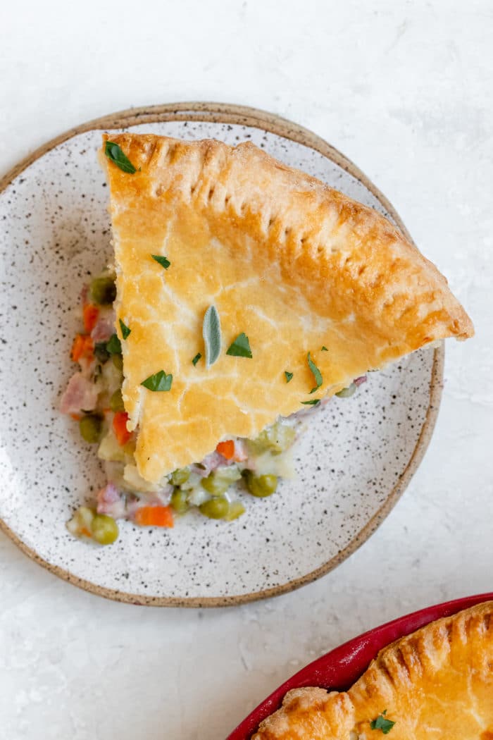 Leftover Ham Pot Pie • Kroll's Korner