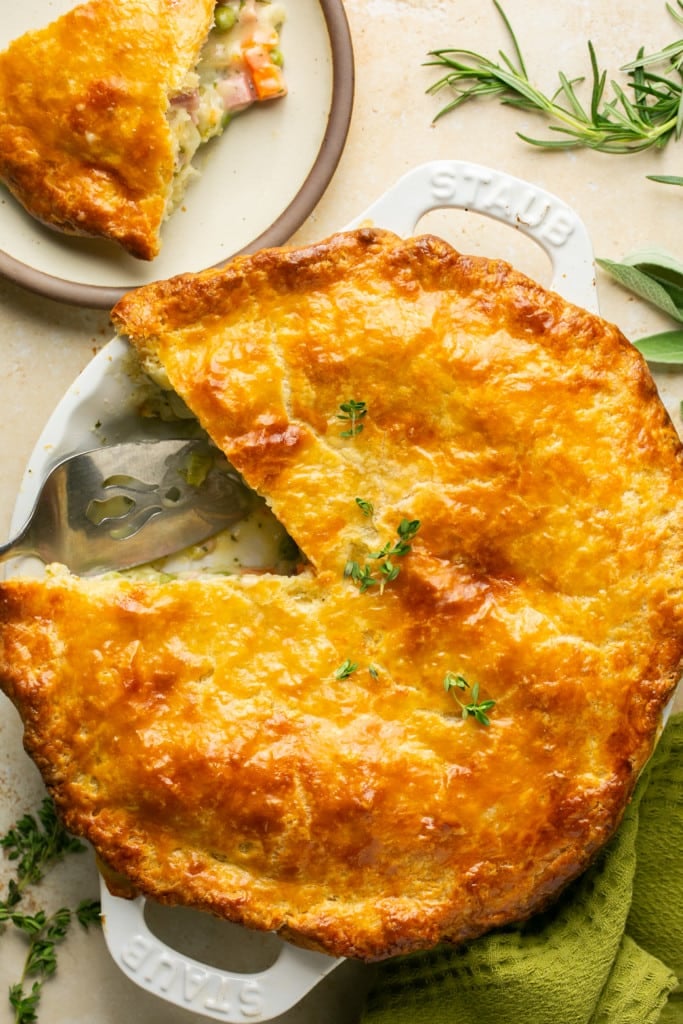 Leftover Ham Pot Pie • Kroll's Korner