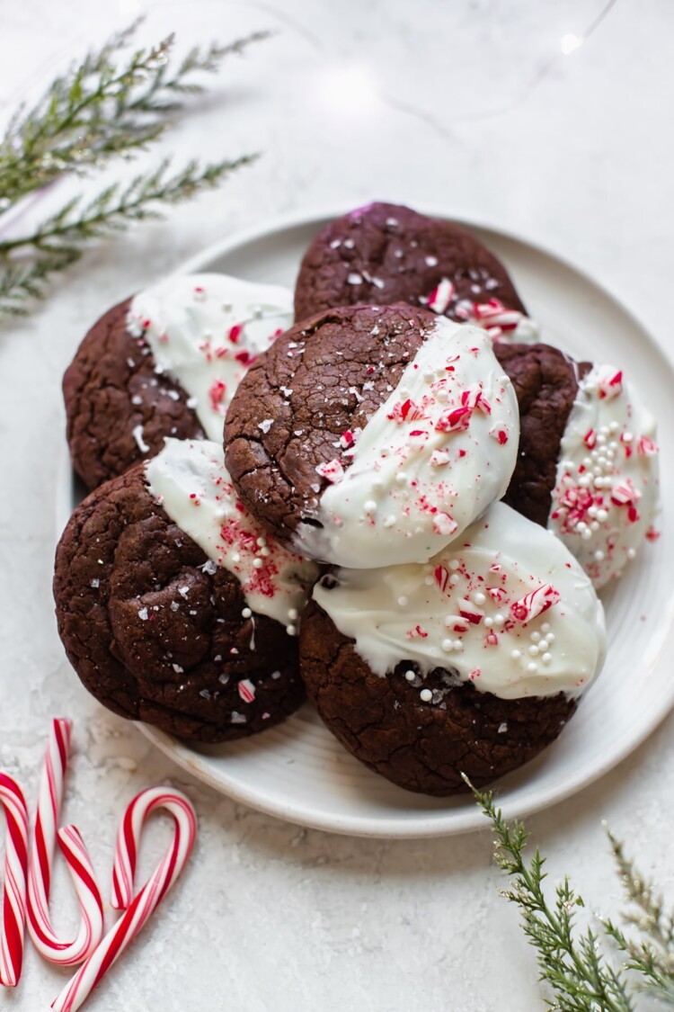 Chocolate Peppermint Cookies • Kroll's Korner