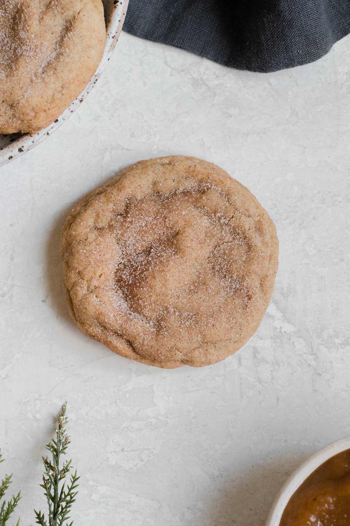 a cookie made with apple butter 