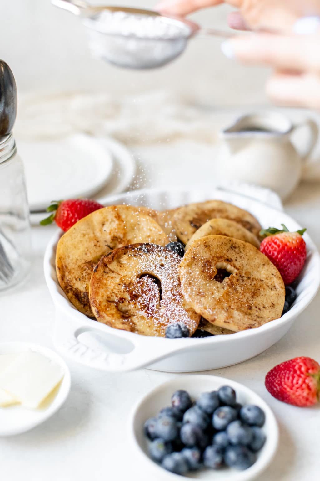 Cinnamon French Toast Bagels • Kroll's Korner