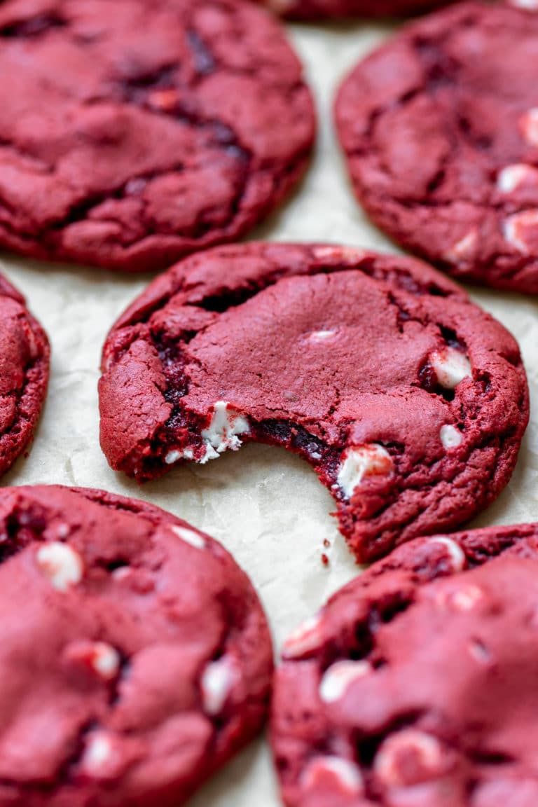 Red Velvet Cake Mix Cookies • Kroll's Korner