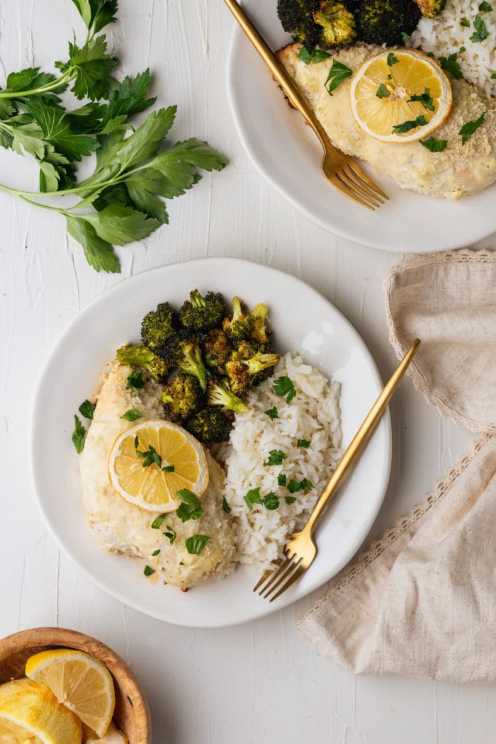 Greek Yogurt Lemon Baked Chicken Kroll's Korner