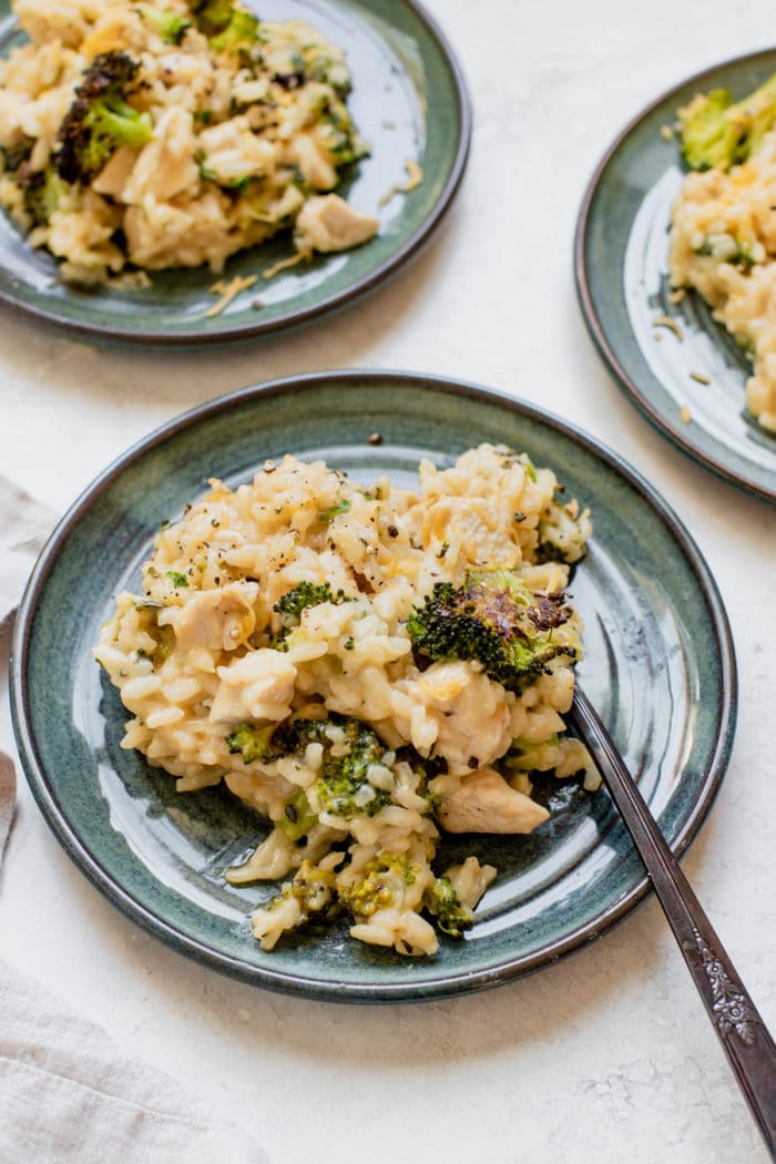 Chicken Risotto with Broccoli • Kroll's Korner