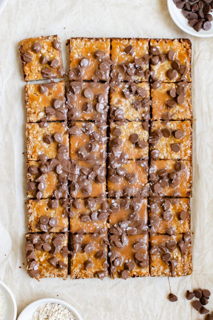 Caramel Chocolate Bars • Kroll's Korner