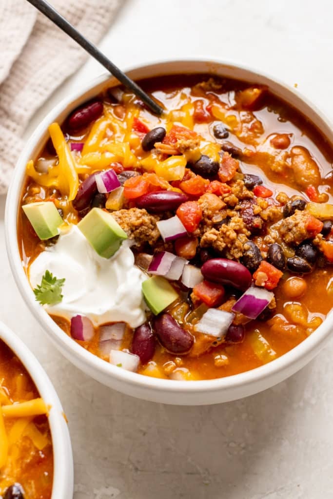 Pumpkin Chili with Ground Beef • Kroll's Korner