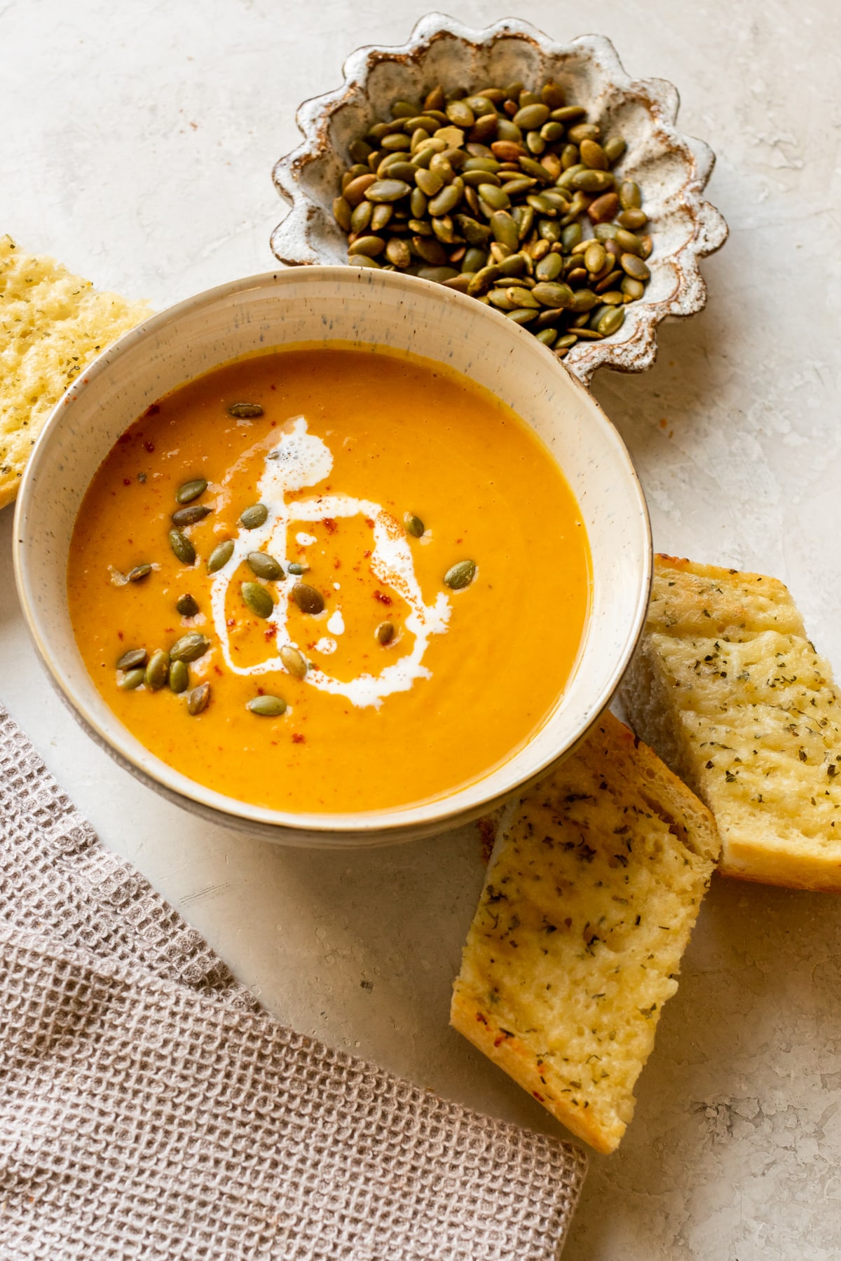 Cozy Autumn Squash Soup (Panera Copycat) • One Lovely Life