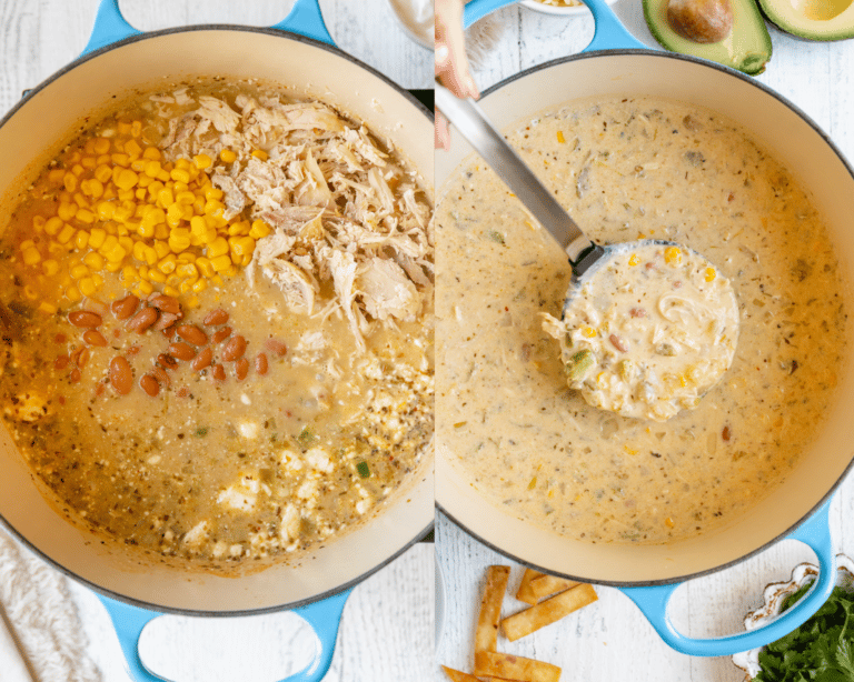 Green Chicken Enchilada Soup • Kroll's Korner