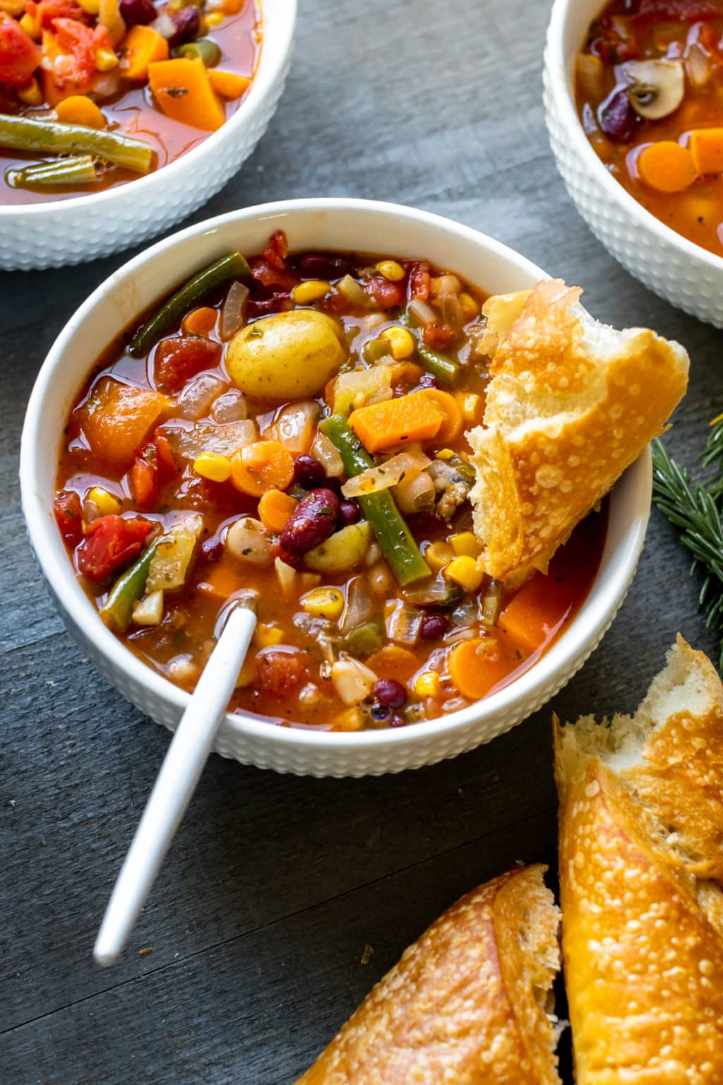 Actually Good Homemade Vegetable Soup • Kroll's Korner