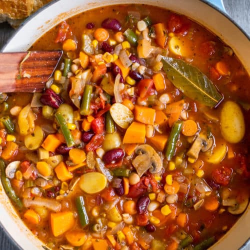 Actually Good Homemade Vegetable Soup