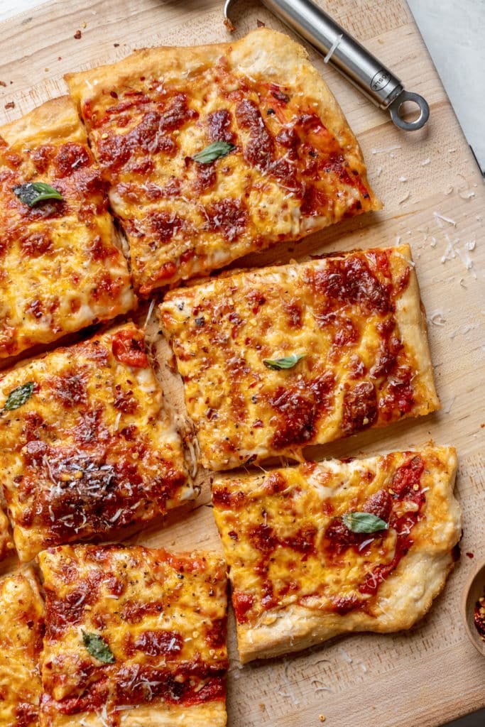 Our Favorite Sheet Pan Pizza • Kroll's Korner