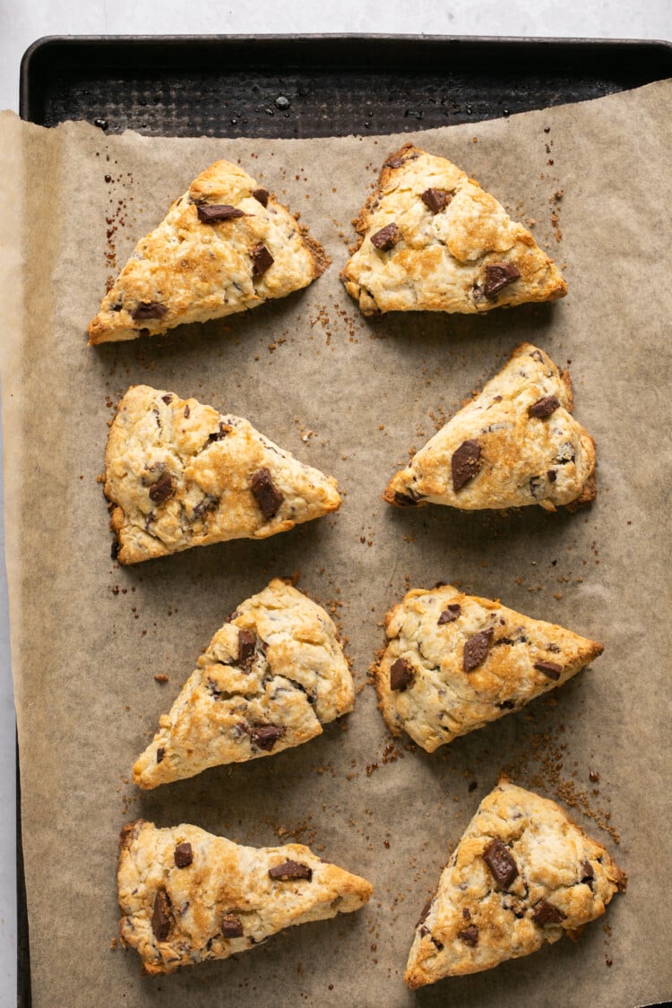 Chocolate Chip Scones • Kroll's Korner