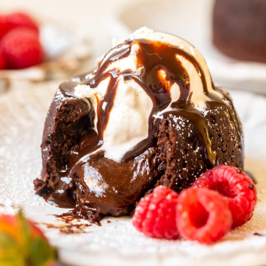 Chocolate Molten Cake • Kroll's Korner