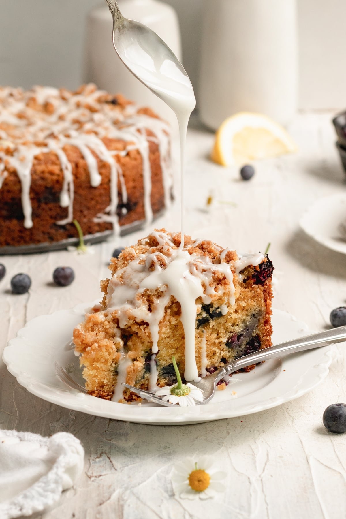 Instant pot blueberry online coffee cake