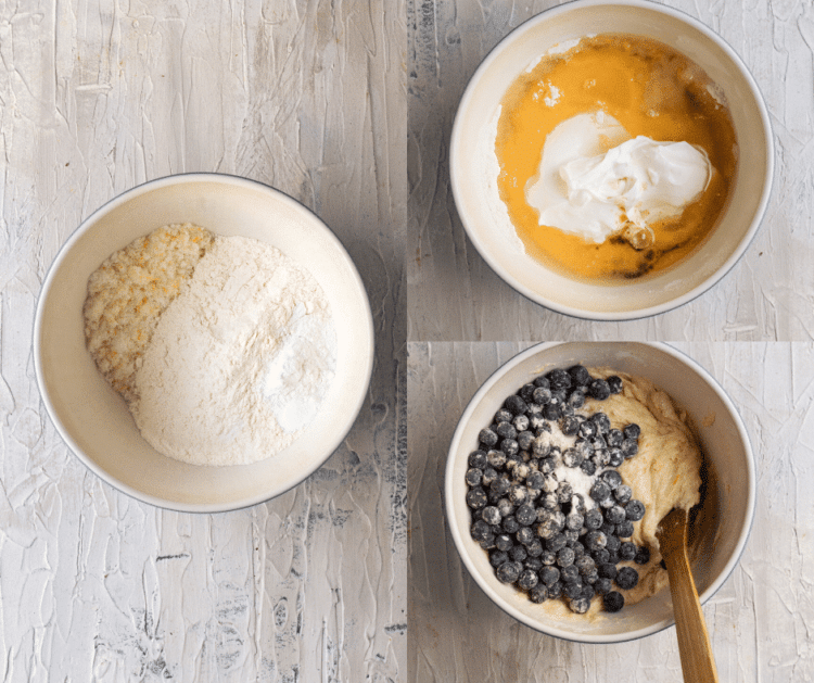 Blueberry Sour Cream Coffee Cake • Kroll's Korner