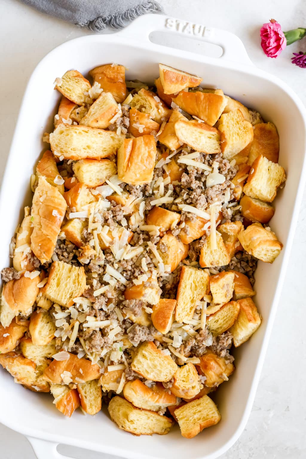 Breakfast Sausage Casserole • Kroll's Korner