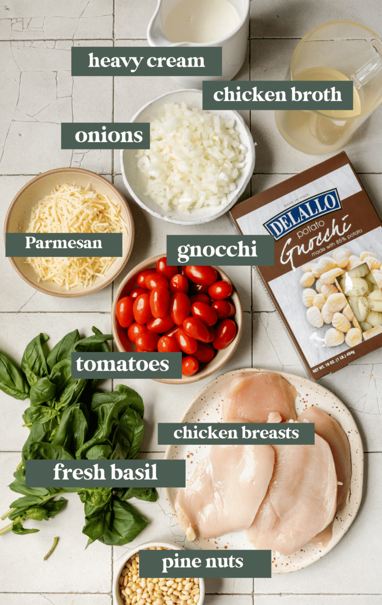 Pesto Gnocchi with Chicken • Kroll's Korner