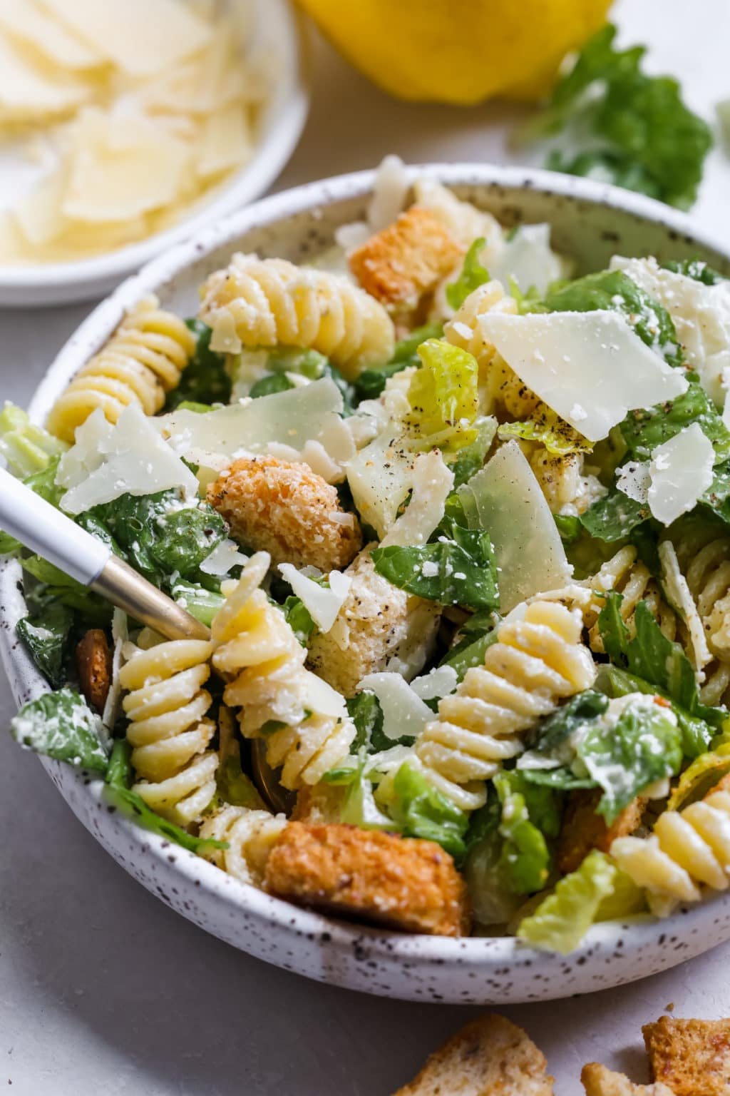 Caesar Pasta Salad • Kroll's Korner