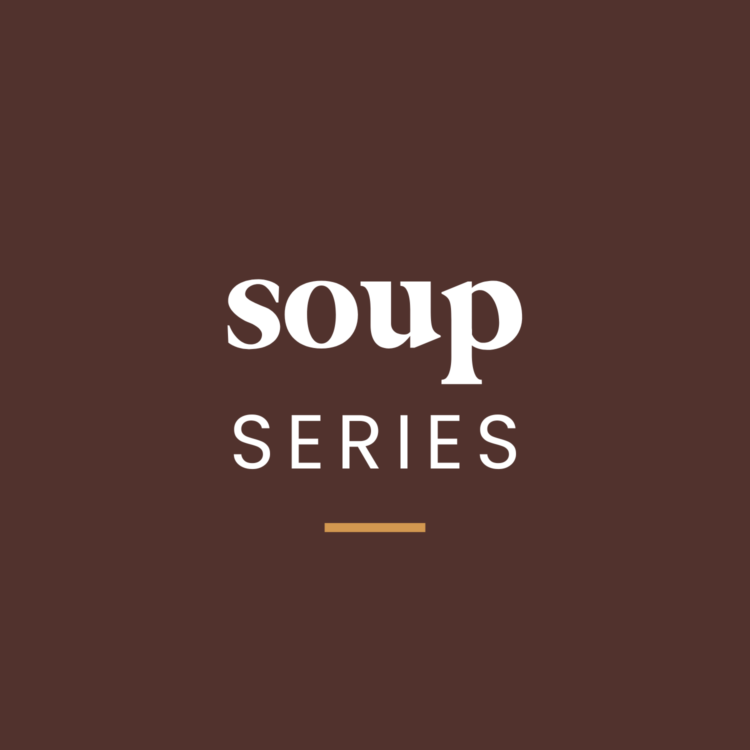 text reading soup series
