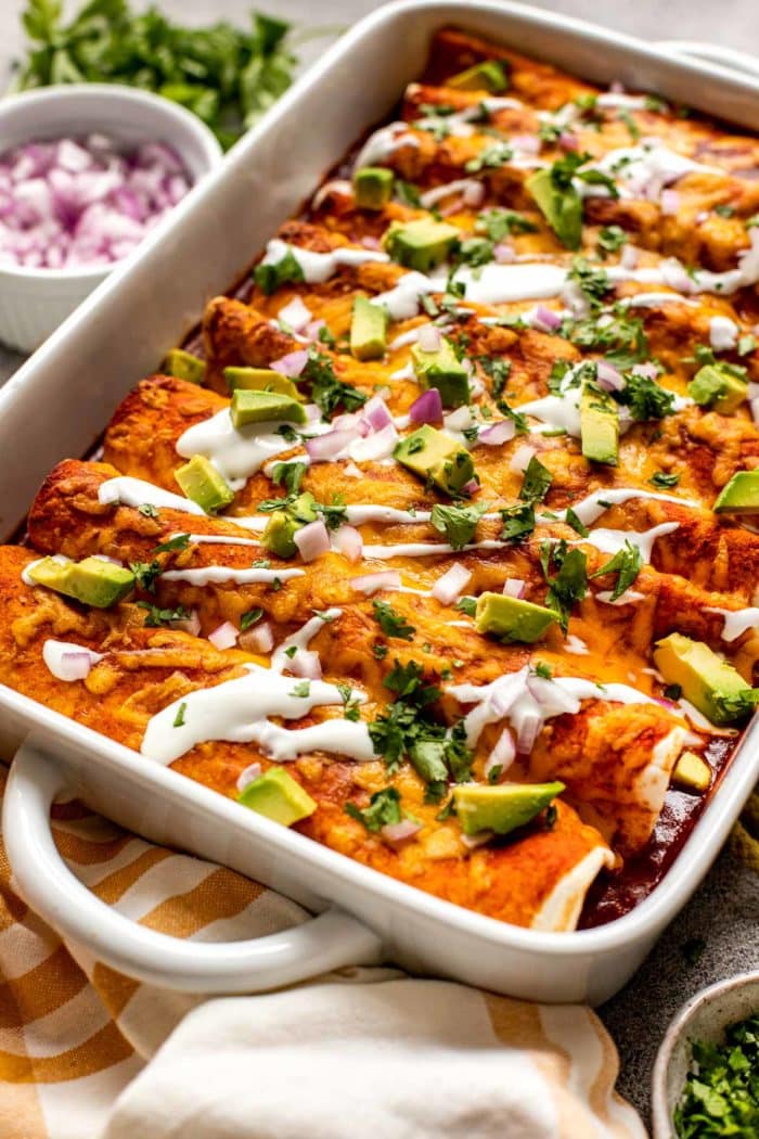 Ground Turkey Enchiladas with Black Beans | Kroll's Korner