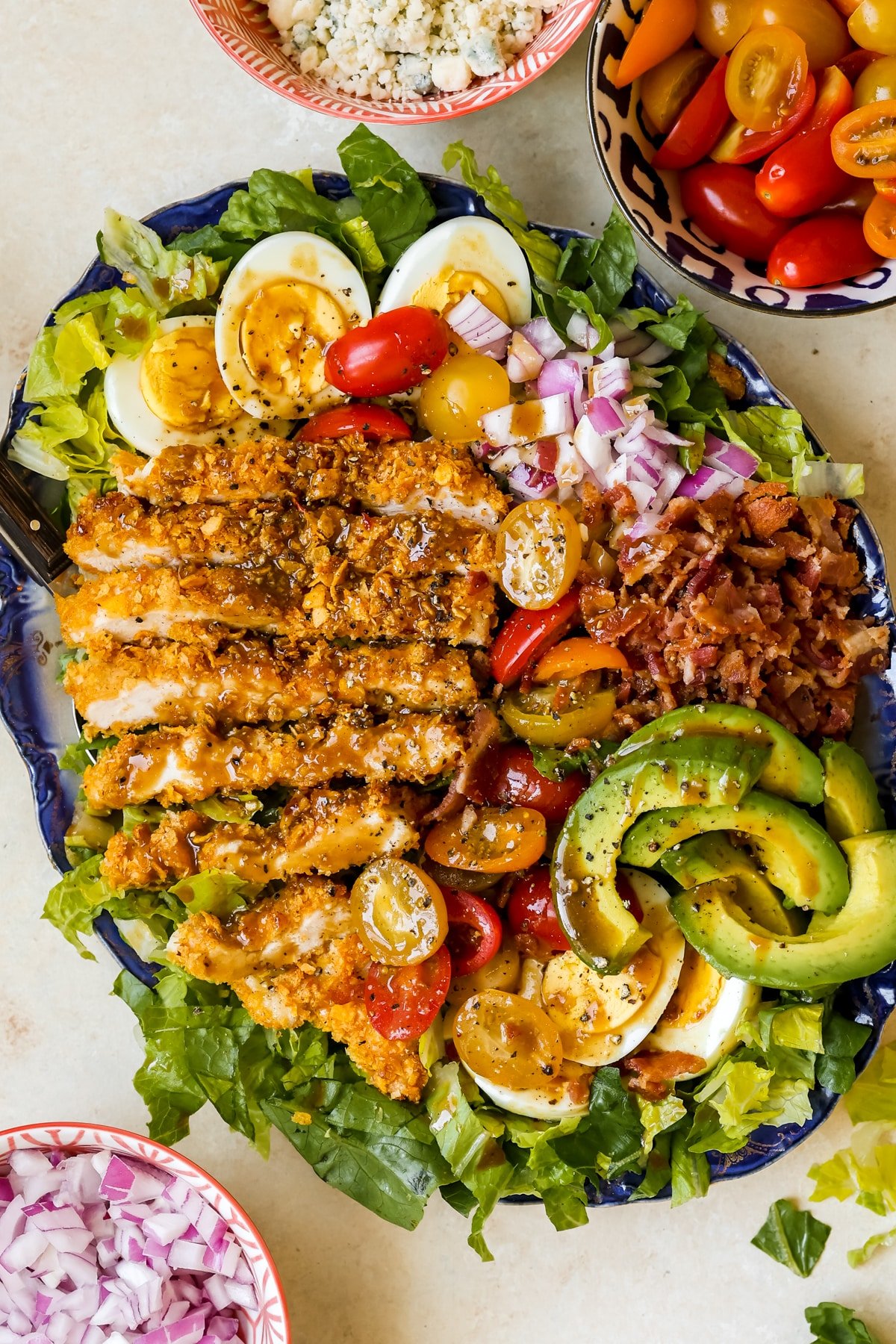 Healthy Chicken Cobb Salad